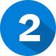 Logotipo del número dos