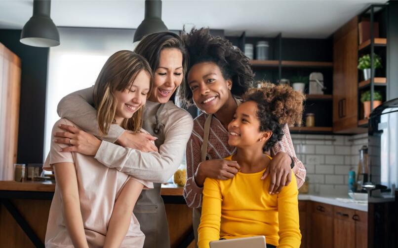 Familia y niños